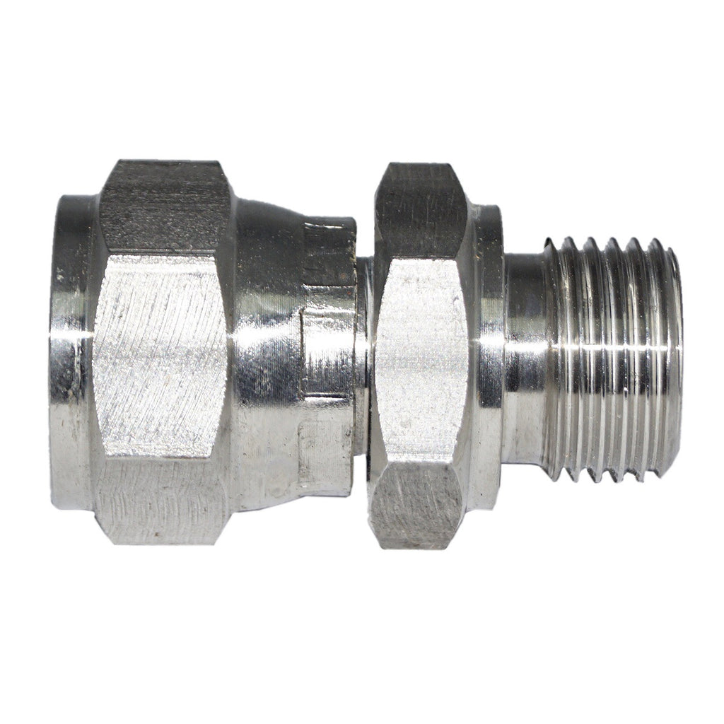 JIC x BSPP Swivel Connector, JIC Fitting