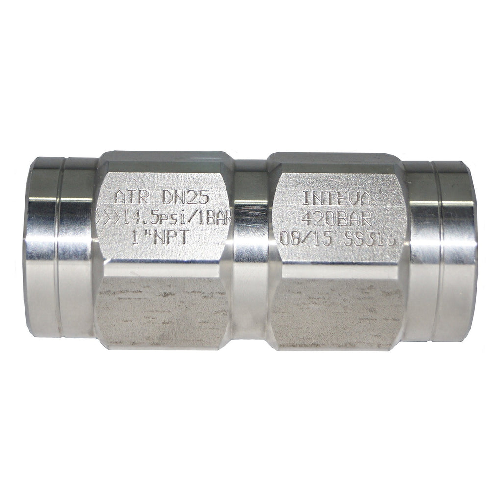 BSPP SS316 Check Valves, Inteva