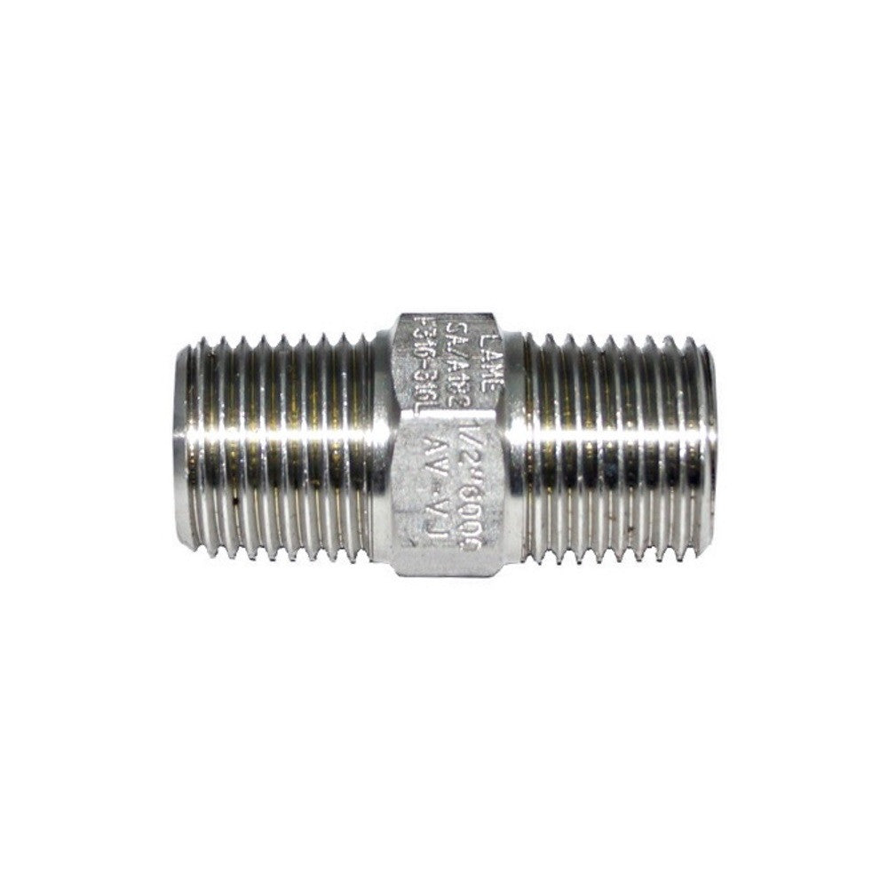 NPT Hex Nipple 6000#