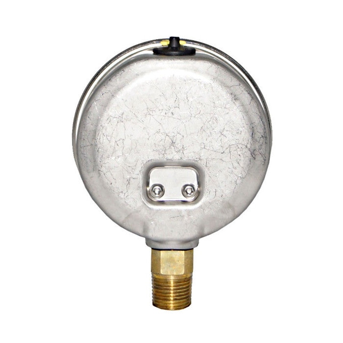 100mm Dial Face Stem Mount Pressure Gauge with BSPP Connection