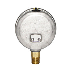 100mm Dial Face Stem Mount Pressure Gauge with BSPP Connection